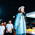 한국제외 동남아 음악 스트리밍 순위 - K-Pop Influence**

"A young Malaysian musician, female, fully clothed in modest, trendy streetwear i...