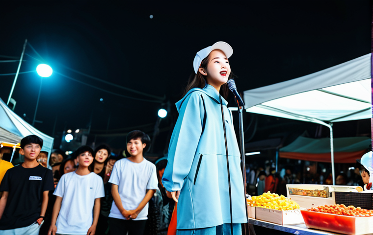 한국제외 동남아 음악 스트리밍 순위 - K-Pop Influence**

"A young Malaysian musician, female, fully clothed in modest, trendy streetwear i...